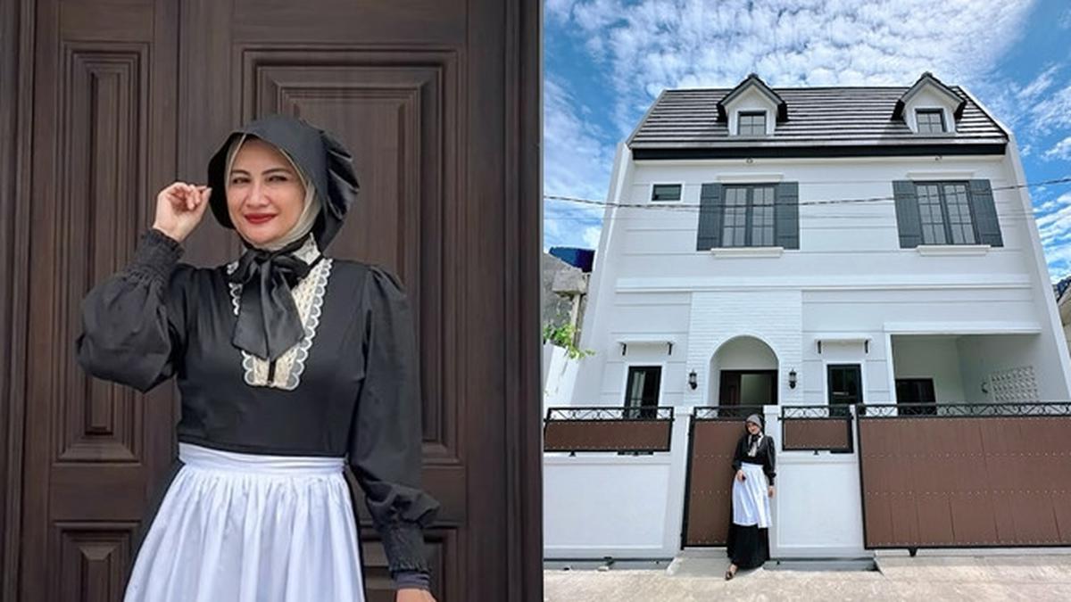 Potret Rumah Natalie Sarah Bergaya American Colonial di Depok, Desain Klasik dan Elegan