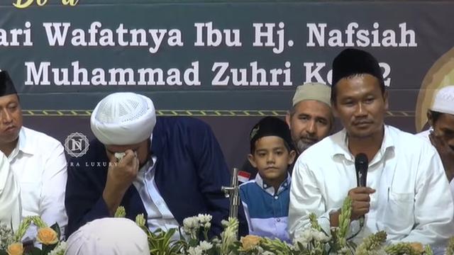 Gus Baha dan Habib Syech (SS: YT. NADHEERA LUXURY OFFICIAL)