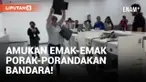 Emak-emak Ngamuk Hancurkan Monitor di Loket Tiket Bandara Mexico City