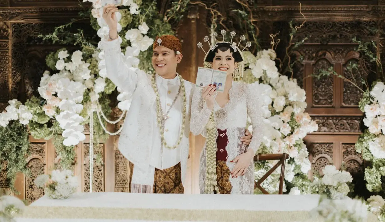 “Saya merasa sangat bahagia sekaligus lega, karena akhirnya tahapan besar ini telah berhasil kami lewati bersama," kata Nino dalam keteranga pers. (Foto: thebridestory)