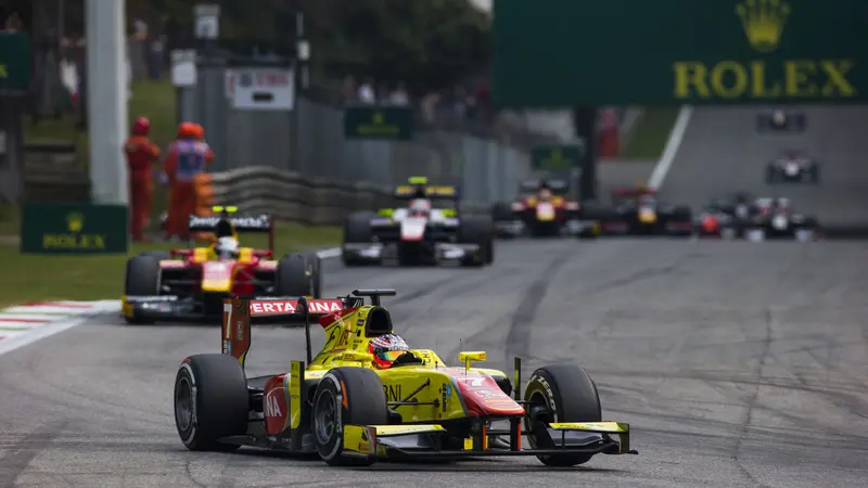 Pembalap Pertamina Campos Racing Mitch Evans (GP2 Media Services)