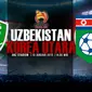 Prediksi Uzbekistan vs Korea Utara (Liputan6.com/Andri Wiranuari)