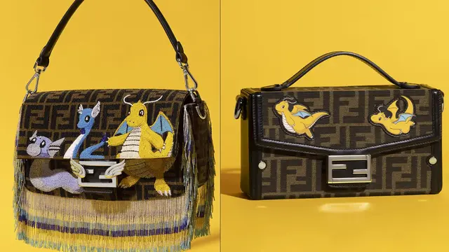 Sambut Tahun Baru Imlek 2024, Fendi Luncurkan Koleksi Kolaborasi Bareng Pokemon dan Fragment