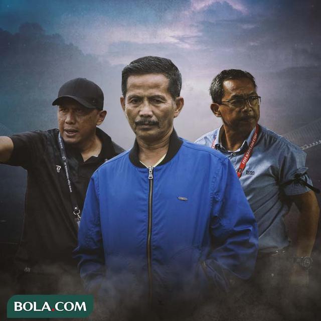 Ilustrasi - Rahmad Darmawan, Djadjang Nurdjaman, Aji Santoso