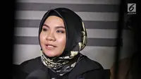 Istri Aldi Taher, Georgia Aisyah bicara soal perceraiannya. (Herman Zakharia/Liputan6.com)
