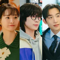 Bintang serial "No Gain No Love" Shin Min Ah, Kim Young Dae, Lee Sang Yi, dan Han Ji Hyeon. [Foto: Prime Video]