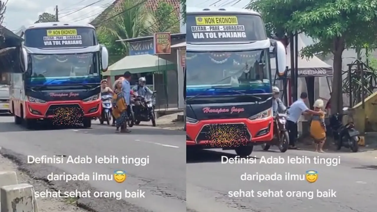 Bantu Nenek-Nenek Seberang Jalan Raya, Aksi Terpuji Orang Ini Banjir Simpati