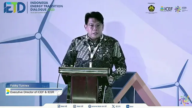 Direktur Eksekutif IESR dan ICEF Fabby Tumiwa