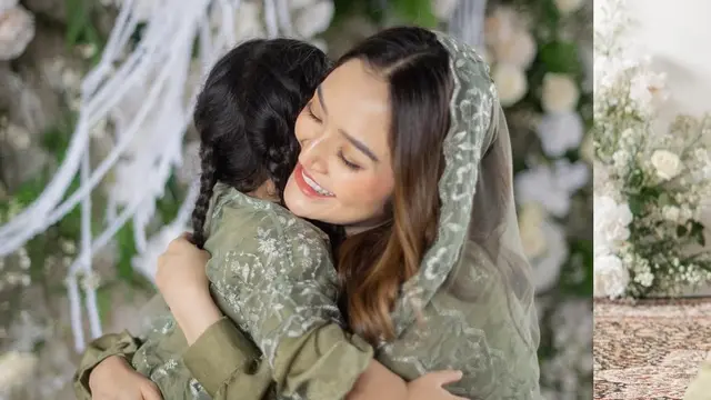 Potret Tasyakuran 4 Bulanan Kehamilan Siti Badriah (credit: instagram/krisjianabah)