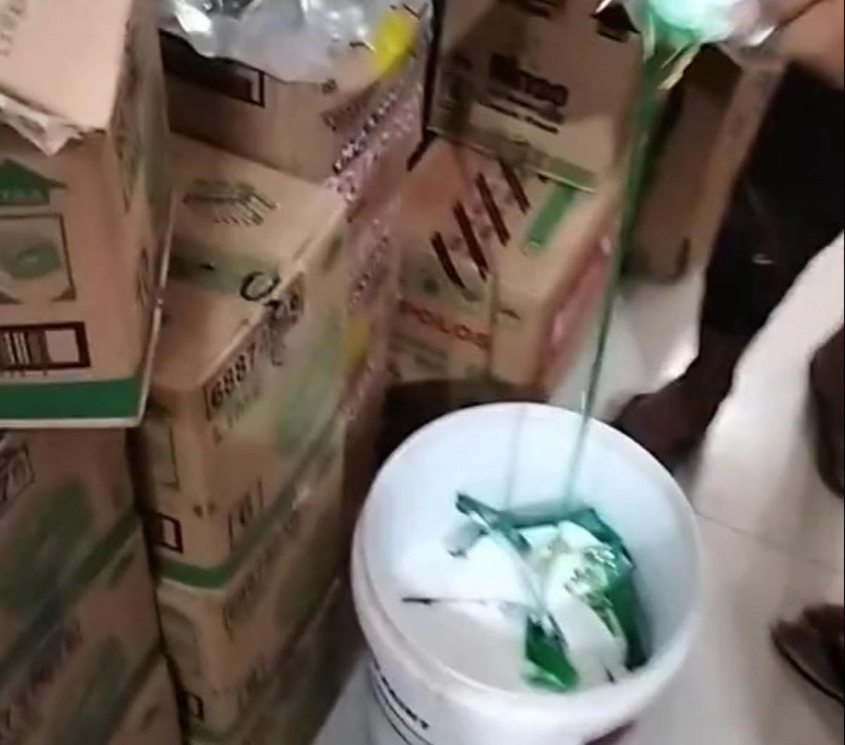 "Saya tidak pernah merasa rugi dan dirugikan karena ini saya beli hasil dari Allah dan saya hancurkan karena Allah," ucapnya dalam video.