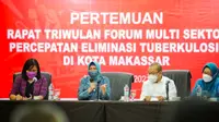 Rapat Triwukan Forum Eliminasi TB Makassar (Liputan6.com)