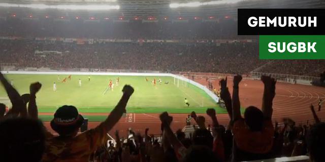 VIDEO: Melihat Euforia Gol Ketiga Persija Dari Tribun Penonton