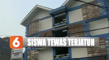 Seorang siswa SMP di Jakarta tewas terjatuh dari lantai 4 gedung sekolah saat temen-temannya sedang laksanakan upacara bendera.