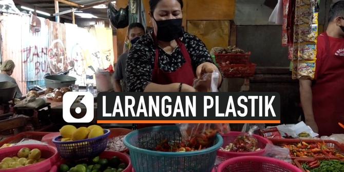 VIDEO: Jakarta Larang Kantong Plastik, Pedagang di Pasar Masih Sediakan