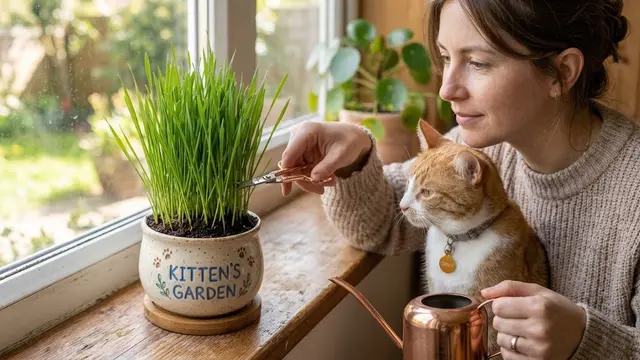 Cara Menanam Rumput Kucing di Wadah Kecil untuk Hewan Peliharaan
