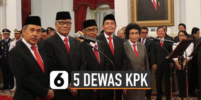 VIDEO: Profil 5 Dewas KPK Pilihan Jokowi