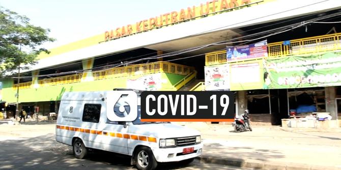 VIDEO: 20 Pedagang Positif Covid-19 Pasar Induk Keputran Ditutup