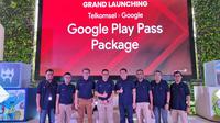 Peluncuran Google Play Pass Package hasil kolaborasi Telkomsel dan Google. (Liputan6.com/ Agustinus Mario Damar)