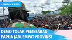 Kericuhan terjadi saat warga di Kabupaten Yahukimo berunjuk rasa menolak pemekaran Papua yang akan menjadi empat provinsi, dua orang tewas. Pengunjuk rasa menilai belum saatnya pemekaran dilakukan lantaran masih tinggi masalah pendidikan dan kesehata...