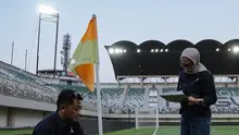 I.League selaku operator kompetisi BRI Super League menyambangi markas PSS Sleman, Stadion Maguwoharjo pada Senin (20/7/2026). (Doc PSS)