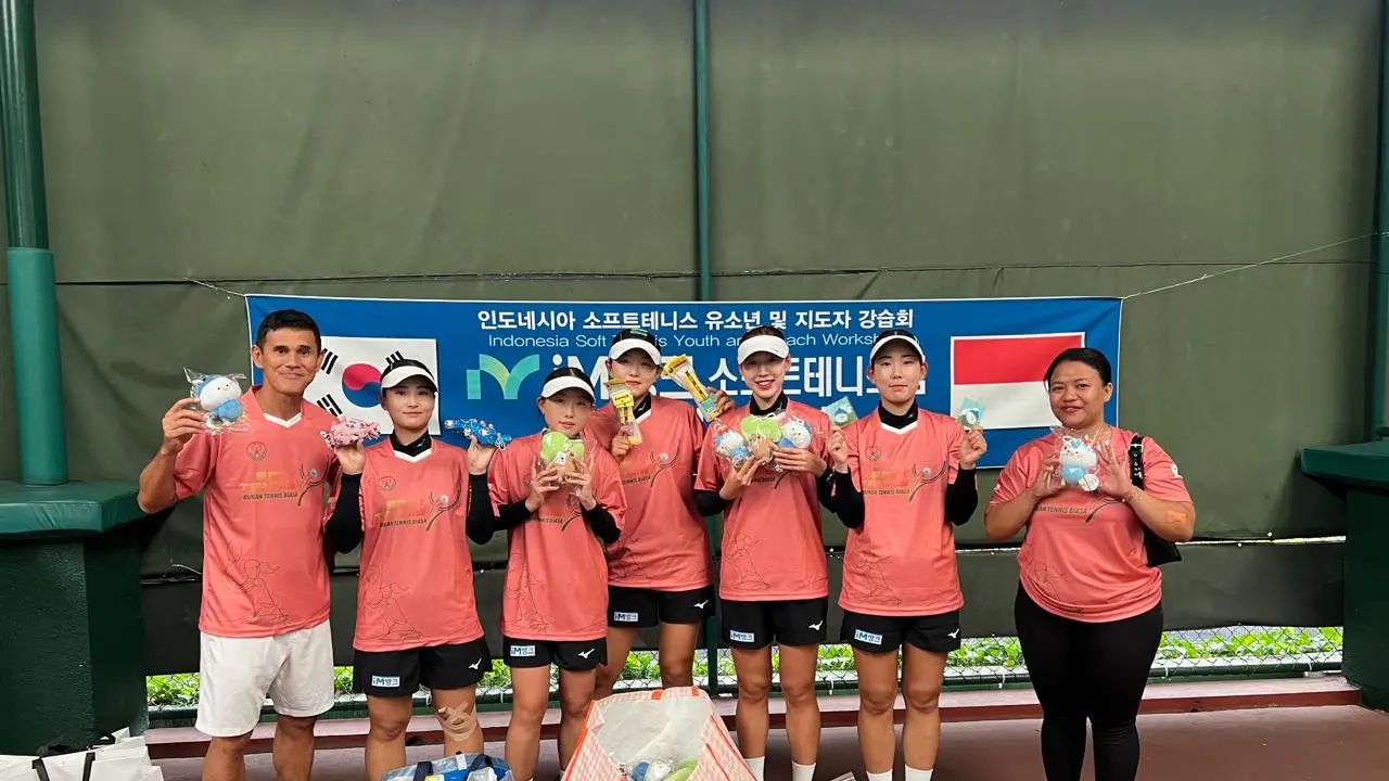 Tim Korea Selatan Beri Pelatihan Soft Tennis di Jakarta