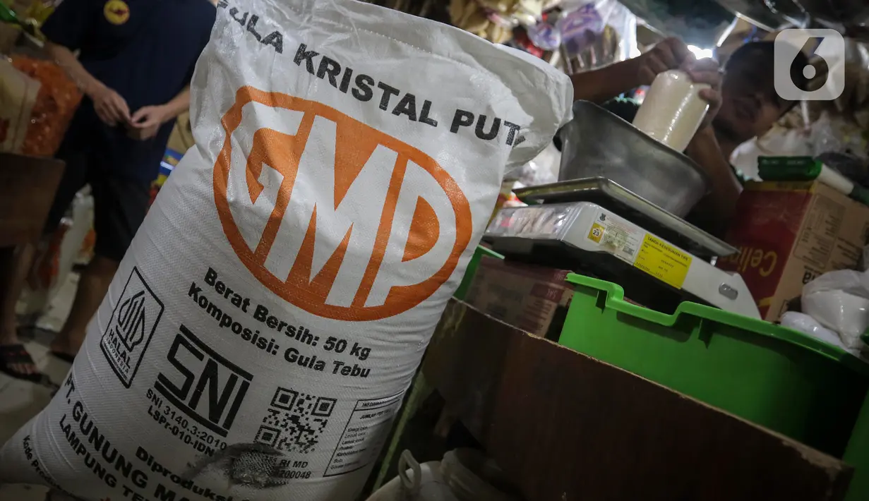 Sebagai informasi, saat ini kenaikan harga gula tidak hanya terjadi di Jakarta saja. (Liputan6.com/Angga Yuniar)