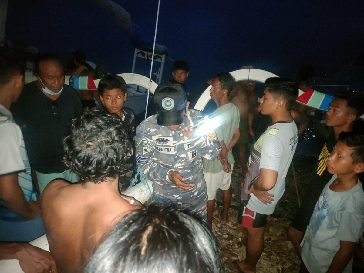 Kronologi TNI AL dan Tim SAR Selamatkan Nelayan Nyaris Tenggelam di Nusa Penida