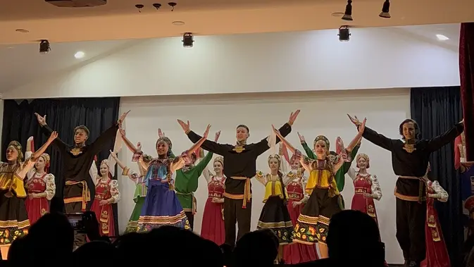 Tari Tradisional Siberia Hadir di Jakarta, Budaya Jadi Jembatan Rusia-Indonesia