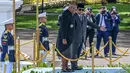 Kunjungan ini menandai penguatan hubungan bilateral antara Indonesia dan Fiji yang telah terjalin selama 50 tahun. (BAY ISMOYO/AFP)