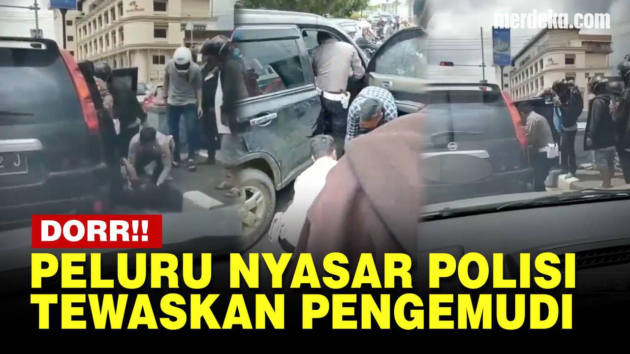 VIDEO: Polisi Sembrono Bersihkan Pistol Bikin Pemobil Tewas Tertembak Peluru Nyasar