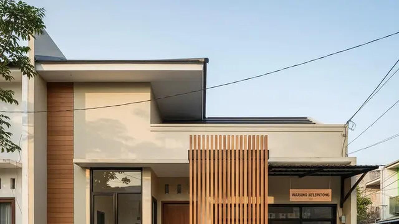 7 Model Rumah Minimalis Samping Ada Toko yang Enggak Ganggu Privasi Penghuni, Desain Fungsional untuk Hunian dan Usaha