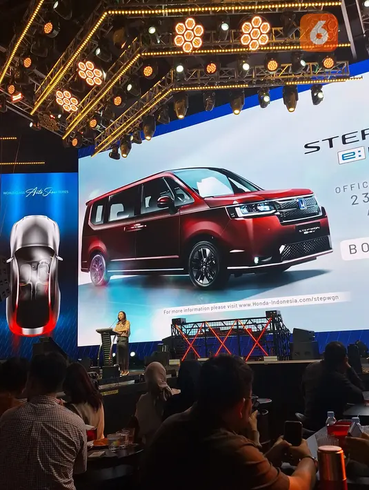 HEV pada GIIAS 2025. Untuk Mitsubsihi Motors juga akan menghadirkan sebuah SUV baru. (Liputan6.com/Arief Aszhari)