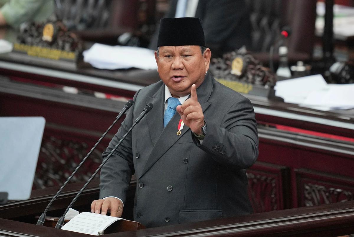 FOTO: Prabowo Sampaikan Arah Kebijakan Fiskal RAPBN 2027 di DPR