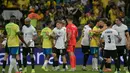 Saat ini, Brasil masih berada di posisi kelima kualifikasi Piala Dunia 2026 zona Conmebol atau Amerika Selatan dengan raihan 16 poin dari 12 pertandingan. Sementara, Uruguay berada di posisi dua dengan 20 poin dari 12 laga. (NELSON ALMEIDA/AFP)