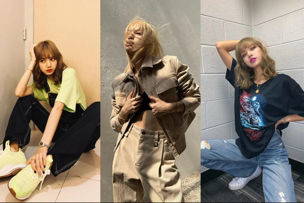 Outfit boyish ala Lisa Blackpink
