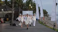 Memulai Tahun Baru dengan Fusion Fashion Bali 2023 di Seminyak.&nbsp; foto: istimewa
