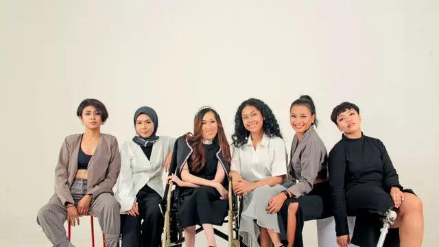 Pemotretan model difabel/dok. LUD