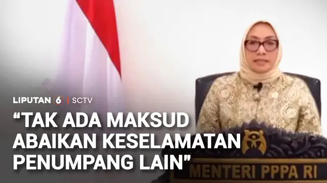 Menteri PPPA Minta Maaf Terkait Pernyataannya Soal Pemindahan Gerbong KRL Khusus Wanita
