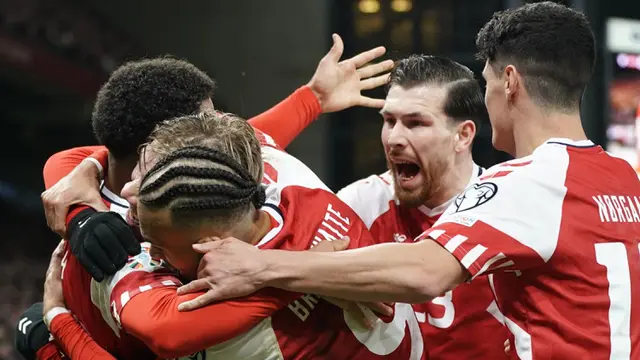 Hattrick Rasmus Hojlund Bawa Denmark Taklukkan Finlandia di Kualifikasi Euro 2024