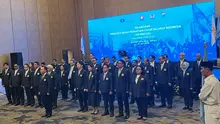 Kepengurusan PB Percasi 2026-2030 dilantik di Hotel Mulia, Jakarta, Senin (27/7/2026). (Bola.com/Hery Kurniawan)