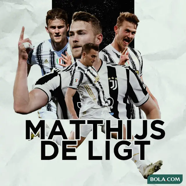 Matthijs de Ligt berbagai gaya