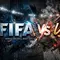Ilustrasi FIFA Vs UEFA. (Bola.com/AI)
