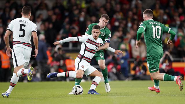 Foto: Bermodalkan 10 Pemain, Portugal Harus Puas Kantongi Satu Poin di Laga Lanjutan Kualifikasi Piala Dunia 2022