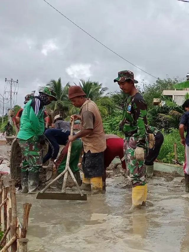 TMMD Bengkayang. (Foto: Liputan6.com/Aceng Mukaram)