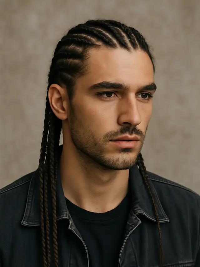 Model Rambut Panjang Pria (Image by ChatGPT)