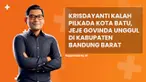 Krisdayanti kalah Pilkada Kota Batu namun Jeje Govinda unggul di Kabupaten Bandung Barat, simak penjelasannya di News Flash Showbiz Liputan6.com.