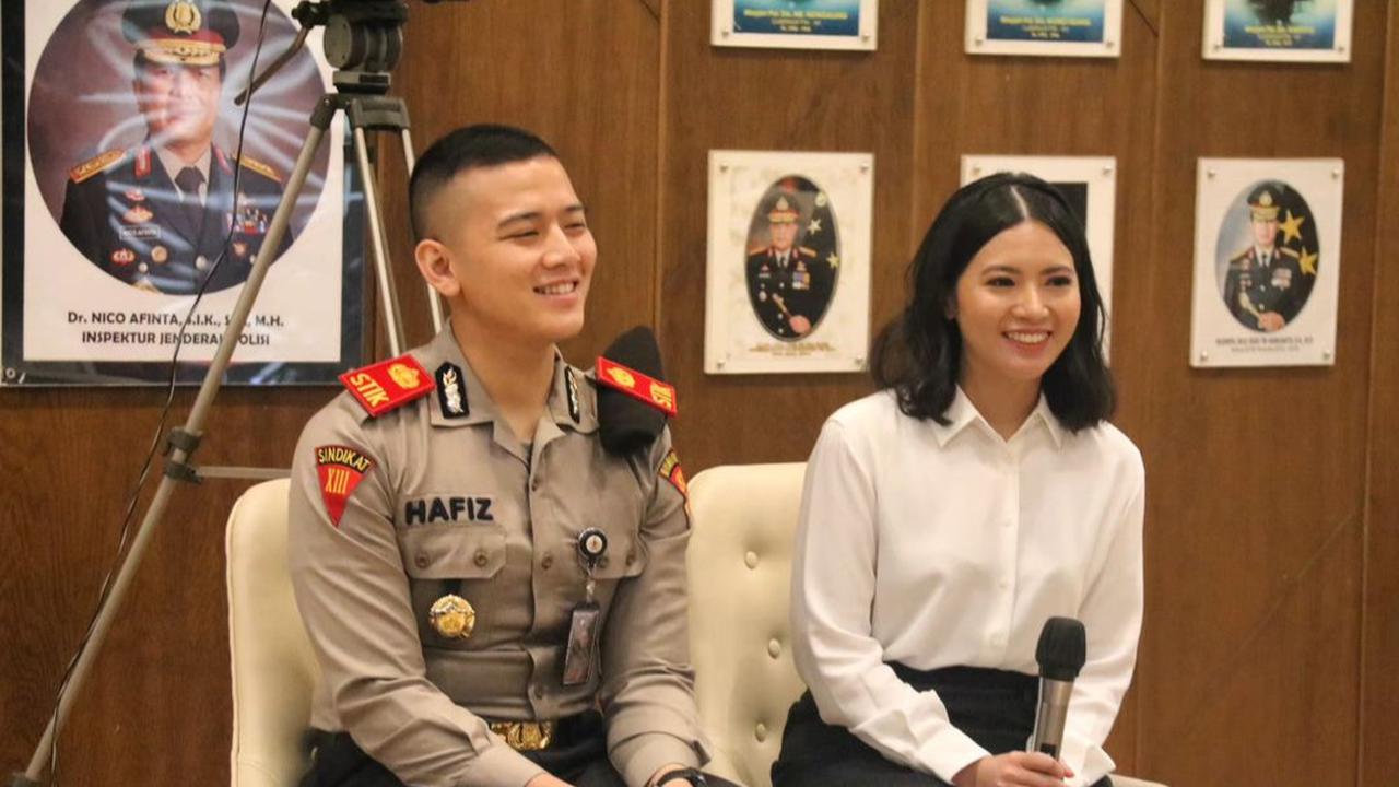 Iptu Hafiz Akbar dengan Angela Perkasa