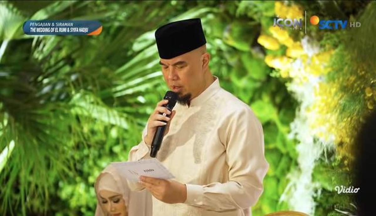 Makin Panas, Ahmad Dhani Ungkap Alasan Ia dan Keluarganya Tak Hadiri Resepsi El Rumi di Bali