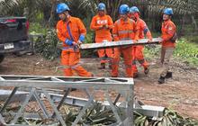 PLN Selesaikan Fondasi Tower Emergency, Percepat Pemulihan Listrik Sumut Pasca Cuaca Ekstrem