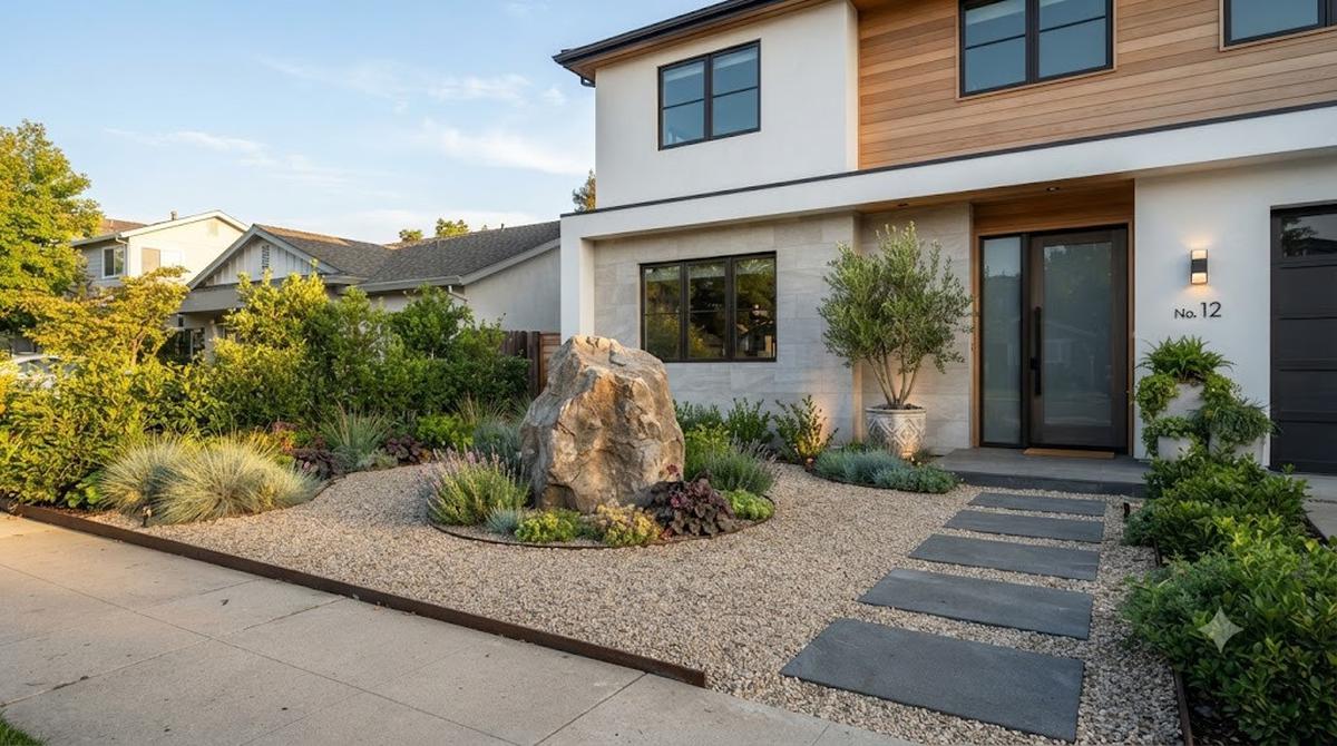 Inspirasi Gravel Garden untuk Rumah di Perkotaan
